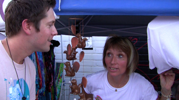 Chris talks to Rev. Julie Gallagher, AKA the Squirrel Lady of Town Lake